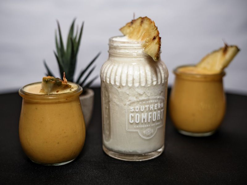Ein Sahne-Cocktail